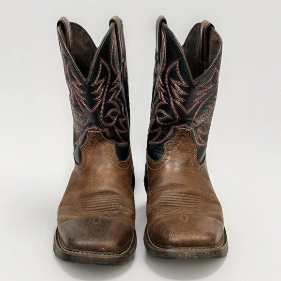 ? Justin Boots Original Workboots Fireman Brown ML4004 Men’s 11.5 D Steel Toe main image 9
